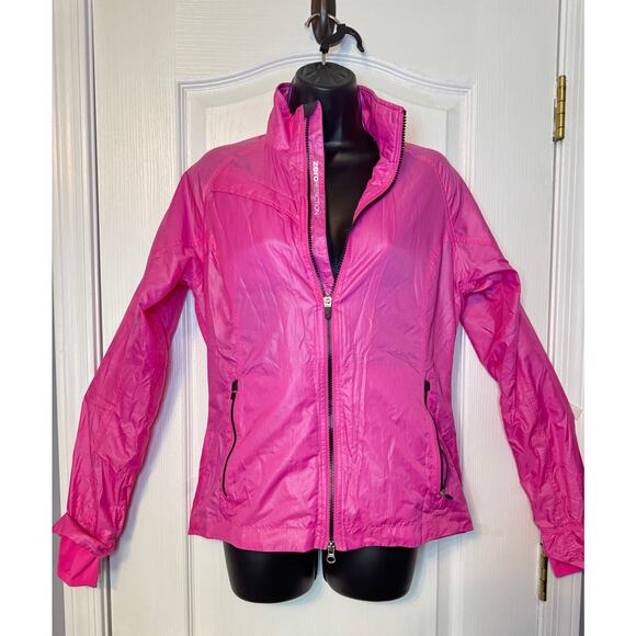 ZERO RETRICTION Womens Windbreaker- Hot Pink-Small - Picture 1 of 10